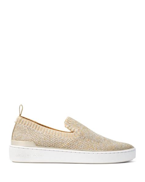 michael michael kors women's skyler knit slip on sneakers|Michael Michael Kors Skyler Slip.